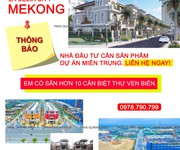 Cần bán gấp nhà biệt thự ven biển tại dự án nam mekong hà nội
