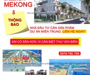 Cần bán gấp nhà biệt thự ven biển tại dự án nam mekong quang ninh