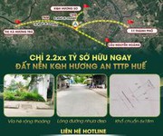 4 Cần bán lô đất thuộc KQH Hương An - TP Huế