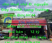 Chính chủ cần bán hoặc cho thuê nhà ở 1183   đường nguyễn duy trinh ,phường  long trường .tp thủ đức