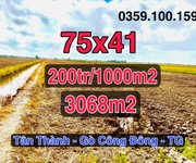 200 triệu 1 công đất tại Gò Công Đông, Tiền Giang