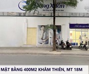 Mặt bằng kinh doanh ngay mặt phố Khâm Thiên