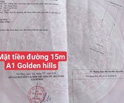 Bán đất biệt thự đường 15m golden hills đà nẵng giá sụp chỉ 6,  tỷ