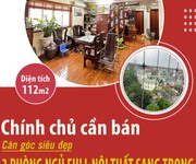 Chính chủ bán căn góc siêu đẹp 112m2 3 ngủ full nội thất sang trọng lĩnh nam