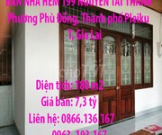 Bán nhà hẻm 199 nguyễn tất thành  phường phù đổng, thành phố pleiku, gia lai
