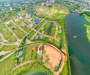 Bán lô nền 2MT biệt thự FPT City nằm trên trục Bắc Nam. Diện tích 366m2, view sông