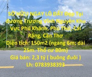 Sở hữu ngay lô đất đẹp tại đường trương vĩnh nguyên - cái răng - cần thơ