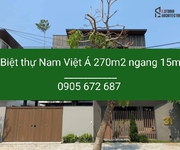 Bán biệt thự Nam Việt Á, 270m2 ngang 15m