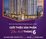 CĐT Nam Long mở bán HÀNG HIẾM Căn Hộ Sân Vườn dự án Akari City ck khủng, thanh toán chỉ 1,7/ tháng