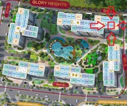 Căn hộ 2 phòng ngủ 59m2 - glory heights