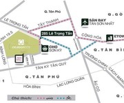 4 Cần tiền đi nước ngoài bán lỗ căn hộ view biển, 96m2 2 pn chỉ với 6.x tỷ tại q. tân phú