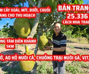 Cần bán trang trại diện tích 25.336 M2 có nhà, ao hồ, gà, vịt, vườn xoài, mít, bưởi, cây ăn quả xã D