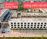 Căn góc 2 mặt tiền đẹp nhất KĐT Xuân Hưng - Thanh Hoá
