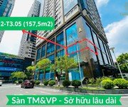 Trực tiếp cđt bán lô góc sàn văn phòng 157,5m2 - sở hữu lâu dài đỉnh nhất quận thanh xuân tiền thuê