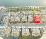 Bán cắt lỗ căn biệt thự đơn lập The Sapphire Mansions Hạ Long, Quảng Ninh    Diện tích đất 258.8m2