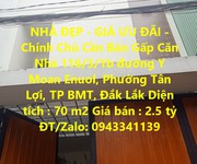 Nhà đẹp - giá ưu đãi - chính chủ cần bán gấp căn nhà  đường y moan ênuol, tp.buôn mê thuột