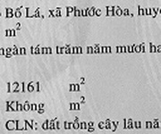 1 Cần bán đất tại phước hòa-bình dương