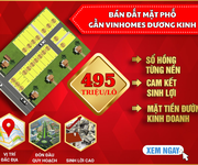 Chính chủ bán 2 lô đất sổ đỏ giá rẻ gần chợ Hoà Nghĩa sát Vinhomes Dương Kinh