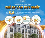 SAPA CITY CLOUDS Số lượng hữu hạn, tiềm năng vô hạn SAPA CITY CLOUDS Số lượng hữu hạn, tiềm năng vô hạn