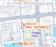 Siêu phẩm. bán 3 lô mt núi thành. 470m2. rẻ hơn của rẻ.