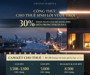 Grand marina sài gòn căn hộ marriot international quận 1 - tặng full nt - nhận nhà ngay tt chỉ 30