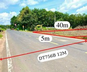 2 BÁN GẤP đất ngay mặt tiền đường nhựa 32m Chơn Thành giá chỉ 450tr, sổ sẵn công chứng n