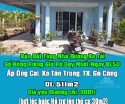 Chính chủ bán đất tặng nhà đường xe tải sổ hồng riêng giá rẻ duy nhất ngay ql50