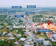 Đất nền trung tâm thị trấn đối lưng đường Nguyễn Tất Thành DT  7m5x20  hoàn toàn đất ở