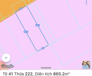 Bán đất 865m  FULL thổ cư tại Phước Bình, Long Thành, Đồng Nai