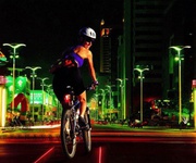 4 Đèn hậu cảnh báo xe đạp gắn phía sau siêu sáng giúp đạp xe an toàn ban đêm,nhiều chế độ chỉnh