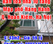 5 Bán nhà mặt phố Hàng Hành, Phường Hàng Trống, Quận Hoàn Kiếm, 43m2 giá 59 tỷ