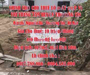 Chính chủ cho thuê lô đất đẹp vị trí trung tâm huyện thường tín
