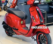 1 Vespa Sprint Đỏ Cherry Cực Xịn