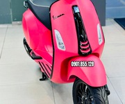 3 Vespa Sprint Hồng Matte Cực Yêu