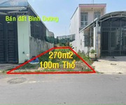 Đất  Bình Dương 280m2/100m thổ cư Gần trường học,chợ,KCN chỉ 480tr