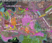 1,2 hecta đất ngay nút giao Vành Đai 3 và đường nối sân bay Long Thành, giá chỉ 1tr3/m2