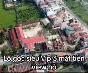 2 Nhỉnh 1tỷ lô đất đào xá, thắng lợi view hồ cực thoáng - oto tránh nhau đỗ tận đất   4m