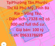 Đất đep   giá tốt chính chủ cần bán nhanh lô đất 2 mặt tiền tại tân phước ,phú mỹ.