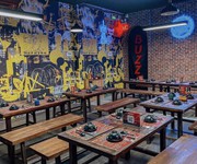 Cho thuê mặt bằng beer garden   nhà hàng  lầu 2 mặt tiền trần não quận 2