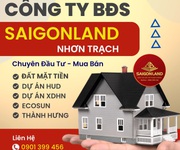 Saigonland - mua bán đất khu hud nhơn trạch - dự án xdhn, ecosun sổ hồng riêng,