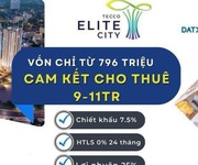 1 SỨC NÓNG KHỦNG KHIẾP ĐẾN TỪ DỰ ÁN SINH LỜI: Chung cư Tecco Elite Cuty Thái Nguyên bảng hàng ra đến đ