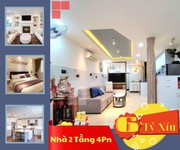 Giảm cả tỷ căn nhà 70m2, 4Pn, hẻm xe hơi gần đường Lạc Long Quân, khu Bàu Cát giá còn 6tỷ xíu