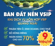 Xuất hiện 1 Lô Mặt tiền trục chính đường 25m khu dịch vụ hỗn hợp VSIP Quảng Ngãi giá sốc