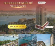 Shop house khối đế mặt tiền sông Hàn Sun Ponte Đà Nẵng, sở hữu lâu dài