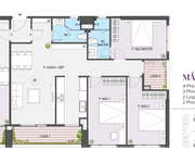 1 Chỉ TT trước 2 tỷ - sở hữu căn hộ 4PN tại The Wisteria - HTLS 0 trong 24 tháng