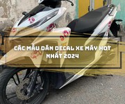 Dán decal xe máy: tổng hợp những mẫu hot nhất năm 2024