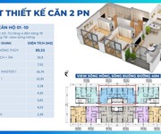 DUy nhất 1 căn giá chỉ 45tr/m2 - 2PN-90m2 tại Khai Sơn City, HTLS 0 18 tháng