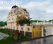 Bán gấp dinh thự - dát vàng  - bình dương - 350m2   10 x 35   3 tầng phong cách hoàng gia