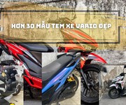 Vario Bứt Phá Cùng 30  Mẫu Tem Xe Đẹp Nhất 2024