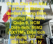 Chính chủ bán nhà tại dự án melosa garden khang điền, phường phú hữu, quận 9, hcm